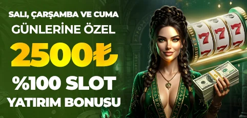 %100 SLOT YATIRIM BONUSU